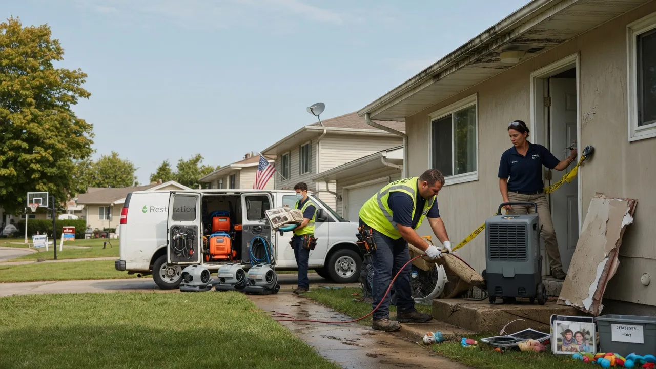 Water Damage Restoration in Park City, KS near me